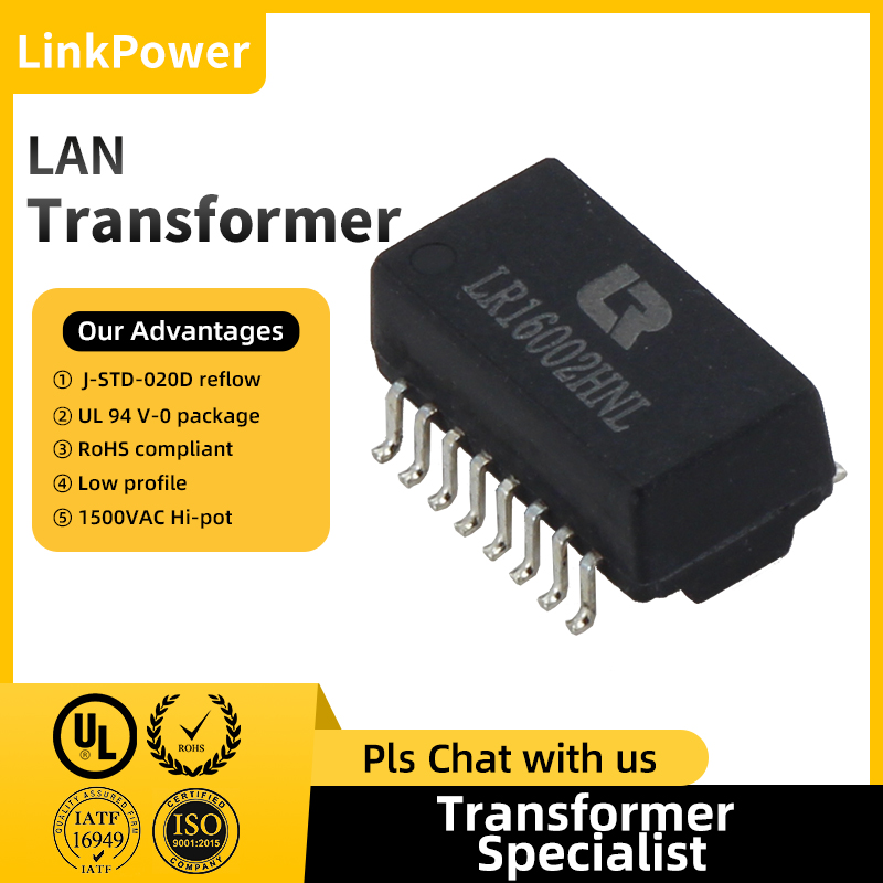 High-performance LAN transformers: crucial for efficient data centers, advanced networking, and signal clarity.